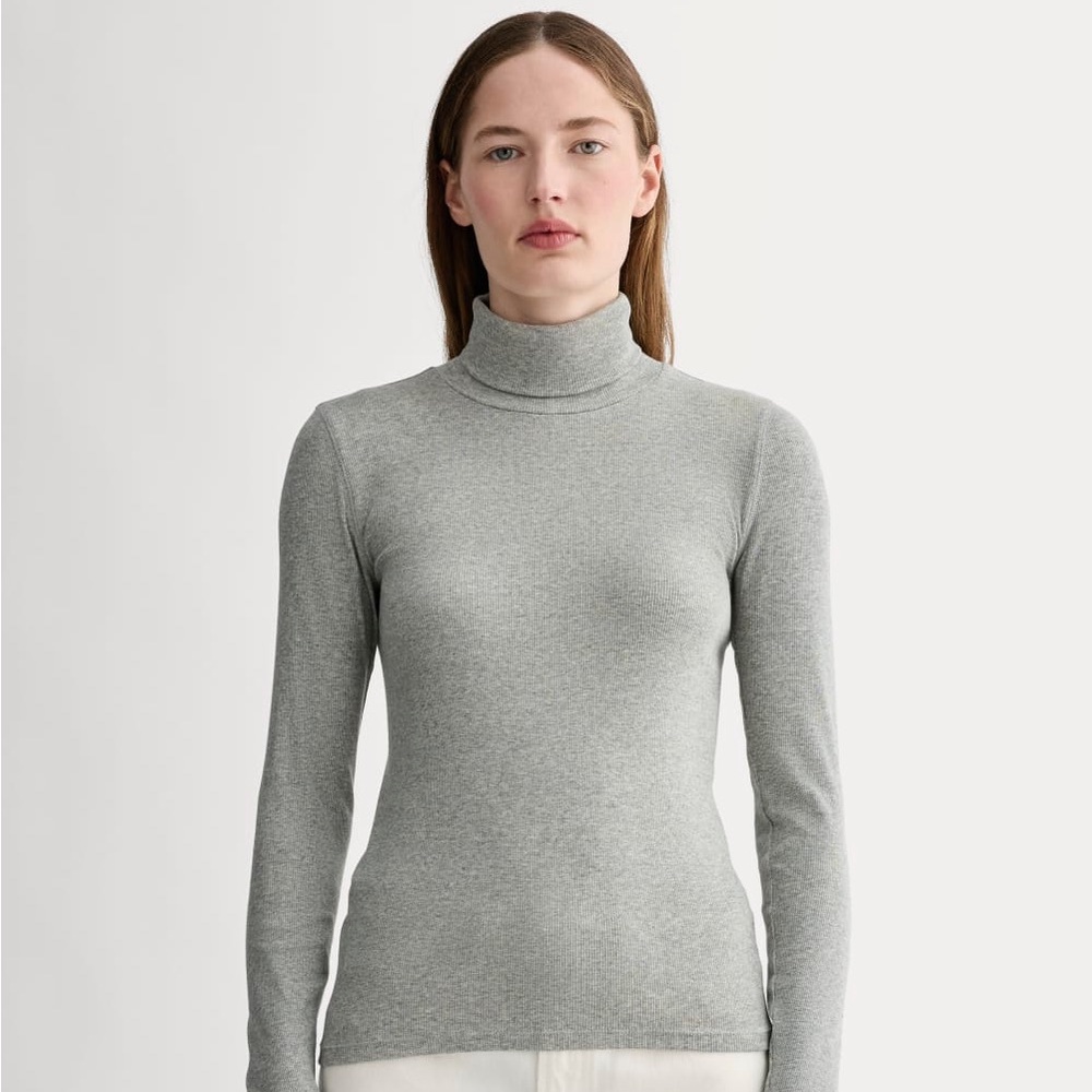 *NWT* Everlane THE LUXE RIB TURTLENECK size XXS *NWT*